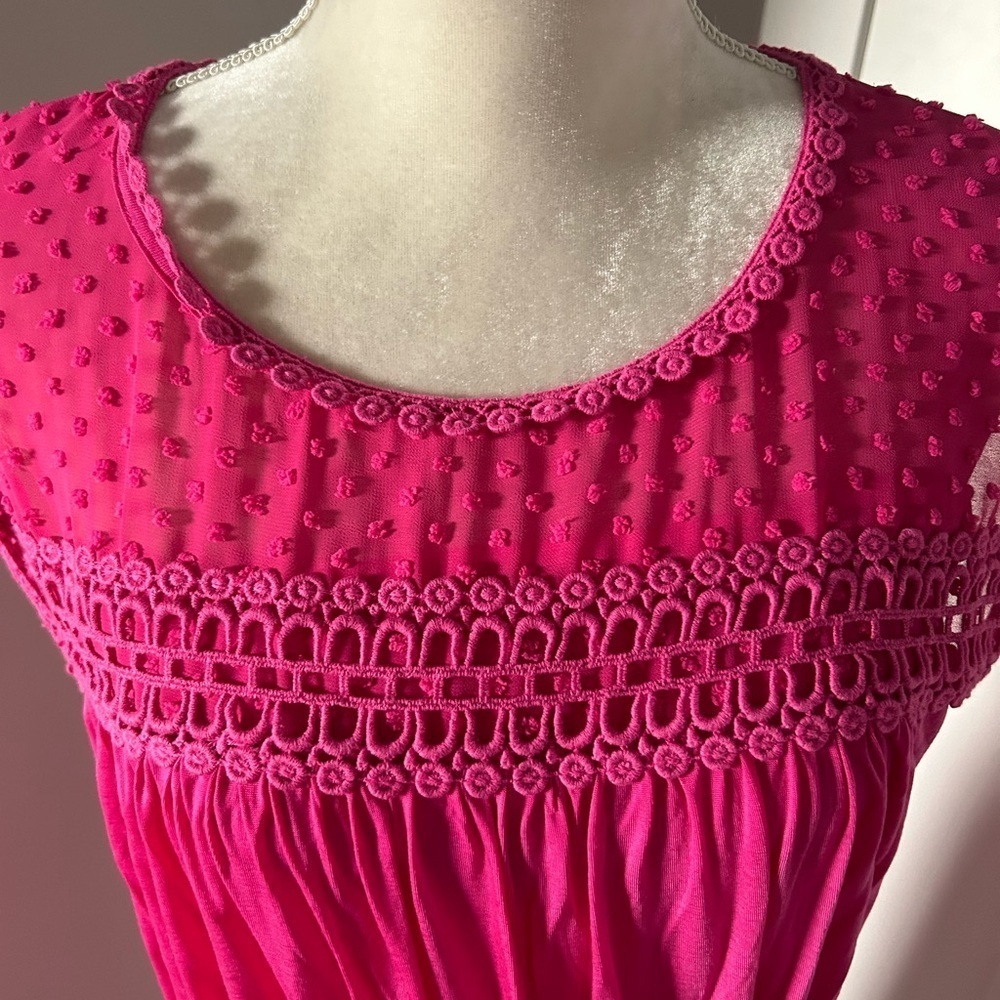 Boden Pink Jersey Knit Dress - Picture 4 of 10